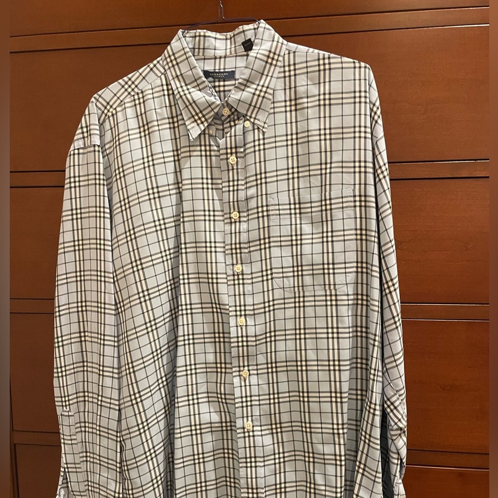 BURBERRY MENS DRESS SHIRT